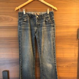Boot cut jeans